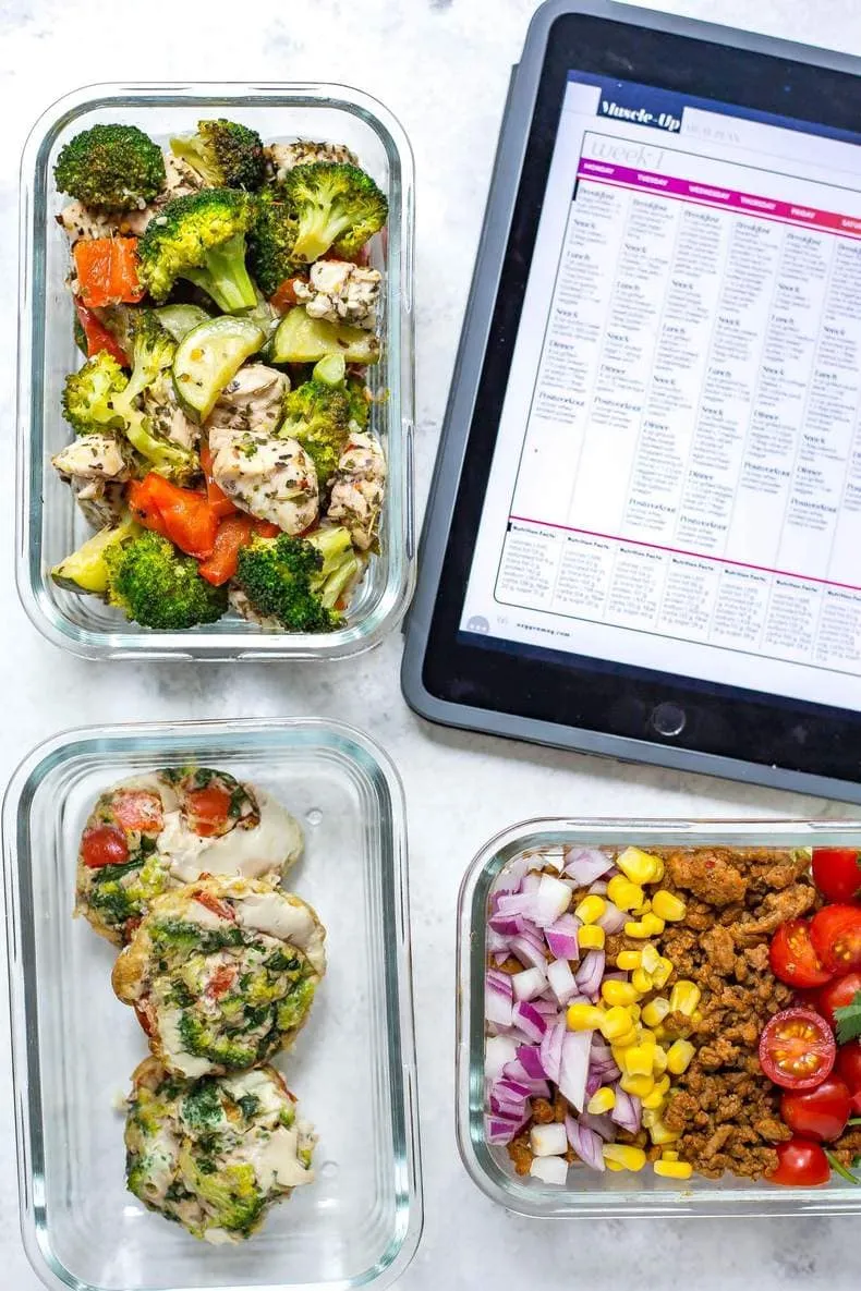 Smartphone grocery list organized by supermarket aisle sections